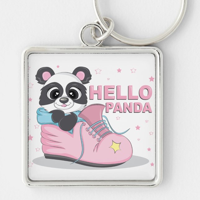 Hello Panda Key Ring (Hello Panda, Keychain! )