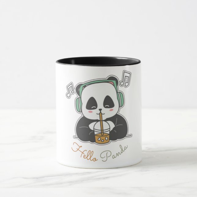 Hello panda mug (Center)