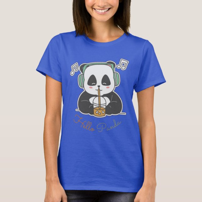 Hello panda T-Shirt (Front)