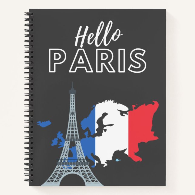 Hello Paris Notebook (Front)