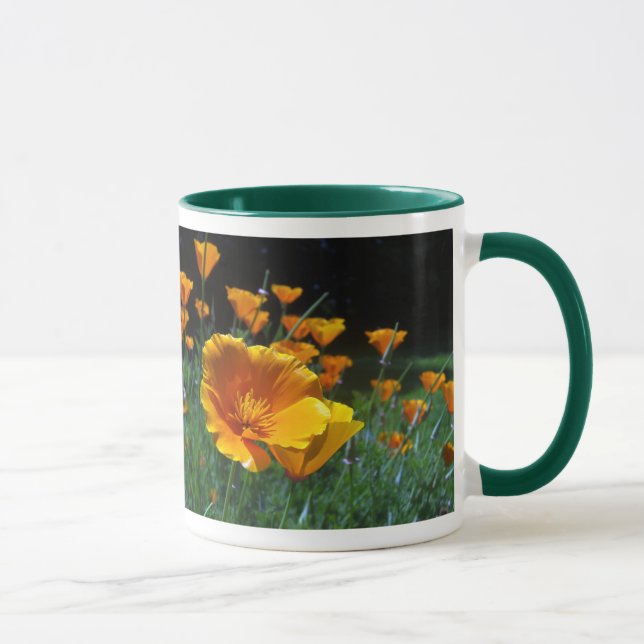 Hello Poppies Mugs (Right)