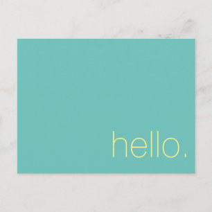 Hello, Postcard. Postcard