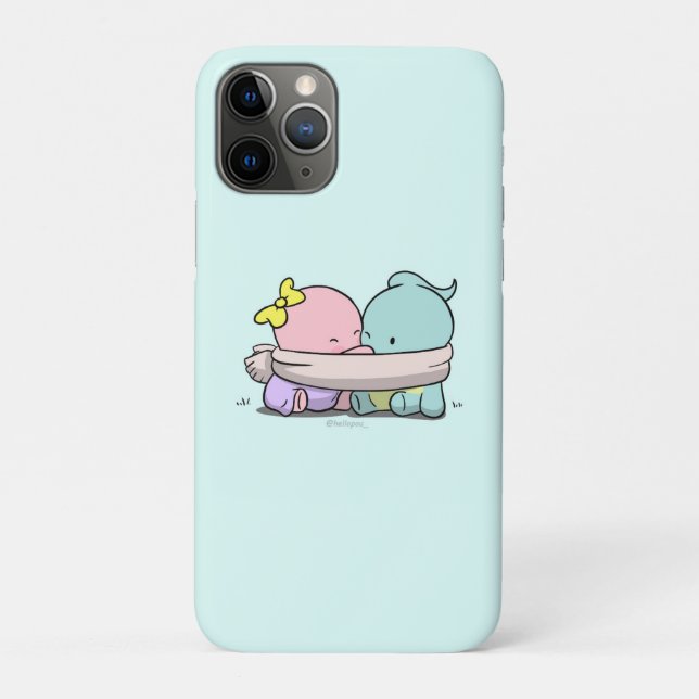 Hello Pou iPhone Case (Back)