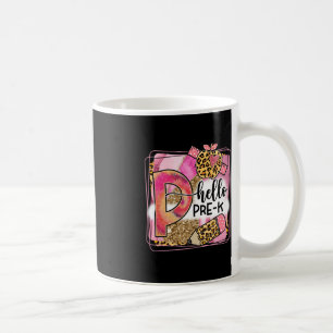 Hello Pre-K Team PreK Back to School Teacher Girls Coffee Mug