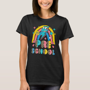 Hello Preschool Happy First Day Of School Rainbow T-Shirt
