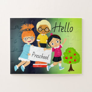 Hello Preschool Kids Puzzle