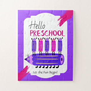 Hello Preschool Kids Puzzle