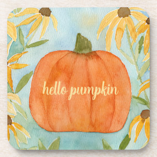 Hello Pumpkin Coaster