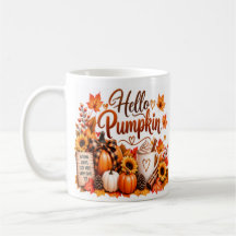 Hello Pumpkin – Cosy Fall Vibes Mug