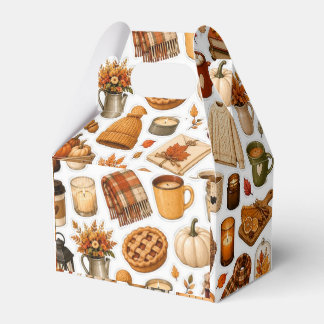 Hello Pumpkin Fall Autumn Pumpkin Party Favour Box