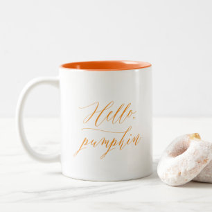 Hello Pumpkin Fall Coffee Mug