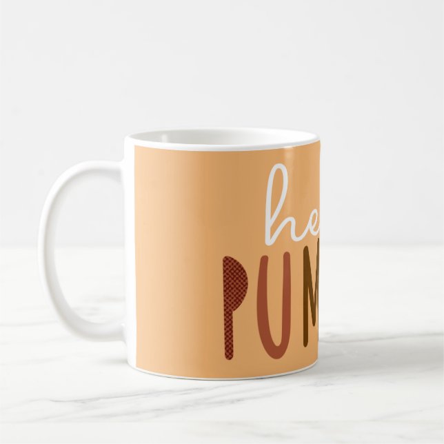 Hello Pumpkin Mug (Left)