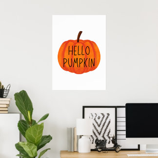 Hello pumpkin  poster