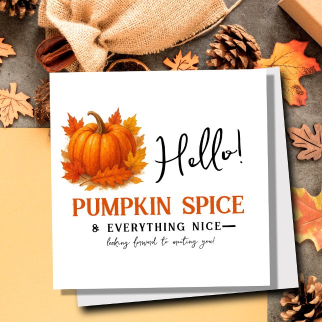 Hello Pumpkin Spice & Everything Nice Neighbour Announcement (Creator Uploaded)