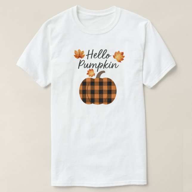 Hello Pumpkin T-Shirt (Design Front)