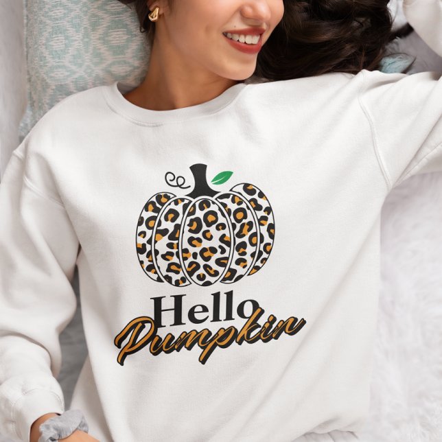 Hello Pumpkins , Autumn Fall Vibes Sweatshirt (Creator Uploaded)