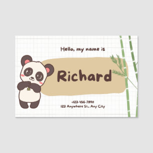 Hello Richard Classic Name Tag