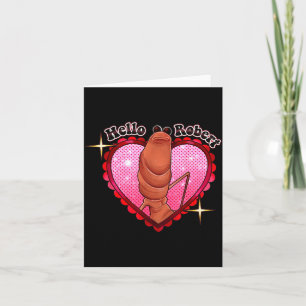 Hello Robert It's Ing Me Off Marcus The Worm  Card