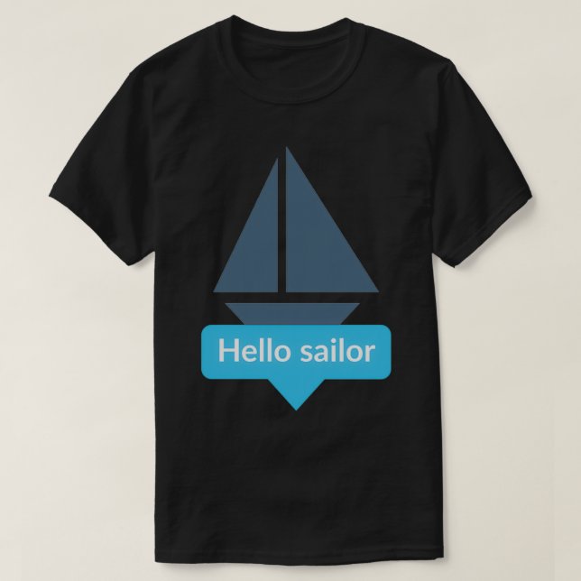 Hello sailor Classic TShirt (Design Front)