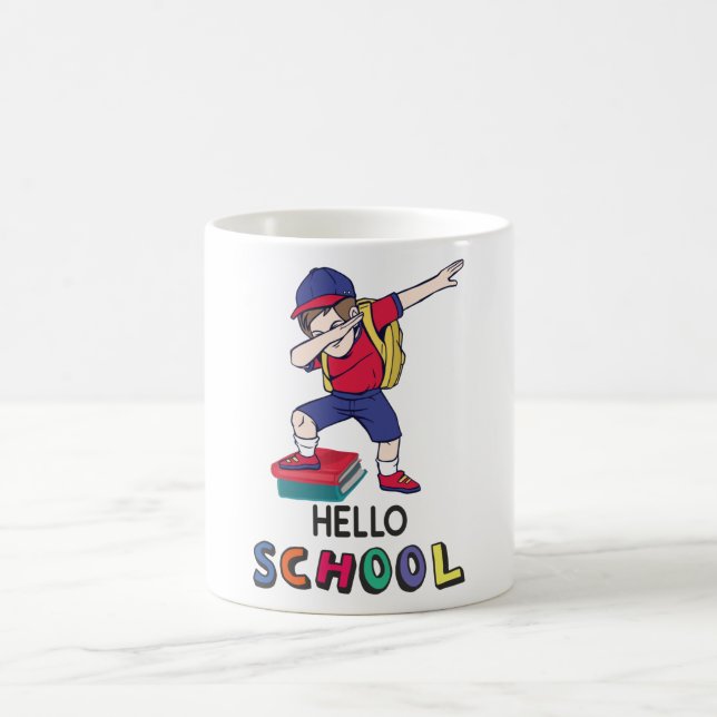 Hello School Coffee Mug (Center)