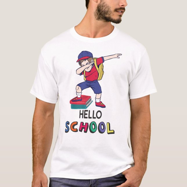 Hello School T-Shirt (Front)