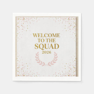 Hello School Year Napkins – Apple Pencil Party Pap