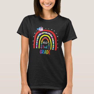Hello Second Grade My First Day Of School Girl's U T-Shirt