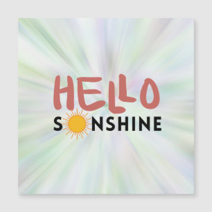 Hello Sonshine, Sun Rays, Summer vibes