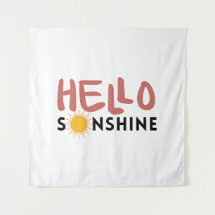 Hello Sonshine, Sun Rays, Summer vibes Tapestry