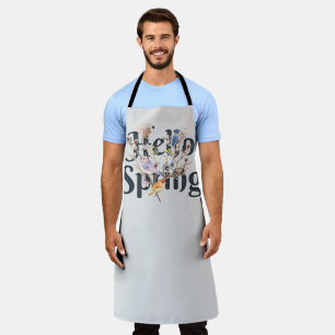 Hello Spring Birds Apron