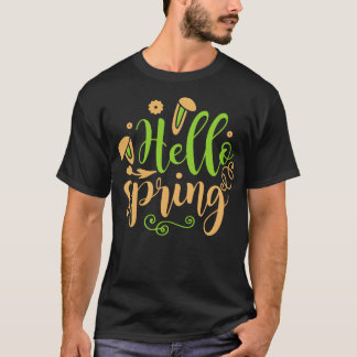 Hello Spring Bunny T-Shirt