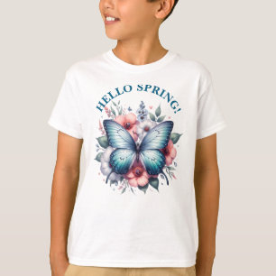 Hello Spring Butterfly-96282 T-Shirt