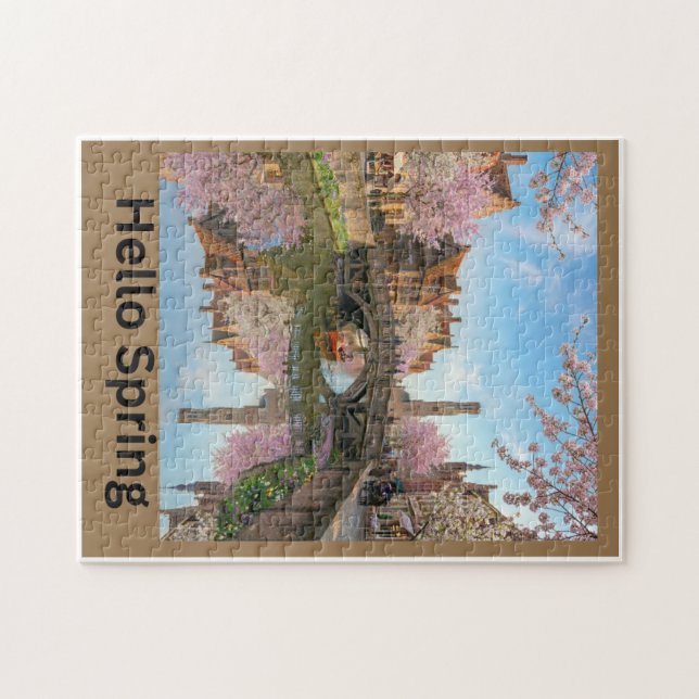 Hello Spring Jigsaw Puzzle (Horizontal)
