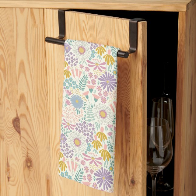 Hello Spring Kitchen Towel (Thirds Fold)