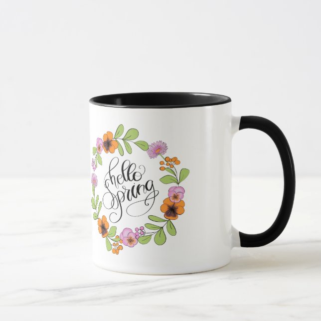 Hello Spring Mug (Right)