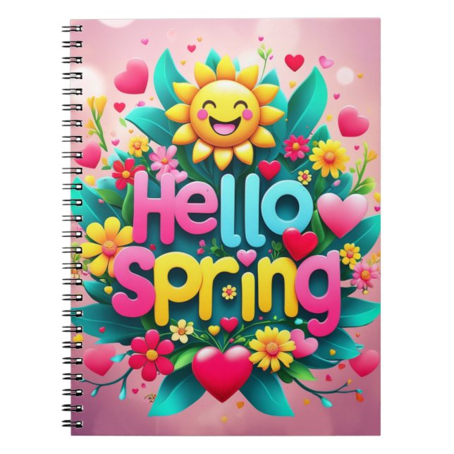 Hello Spring Notebook (Front)