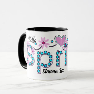 Hello Spring Personalised gift Mug