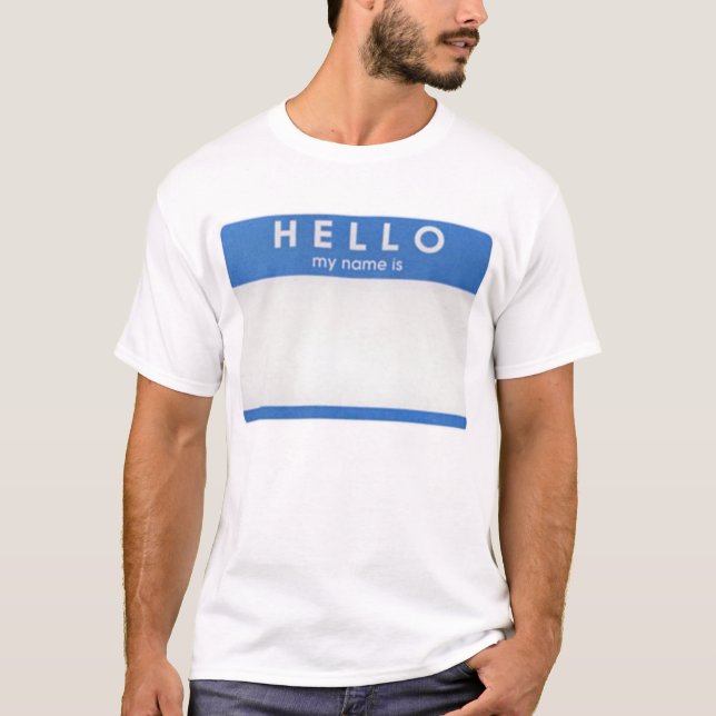 hello_sticker T-Shirt (Front)
