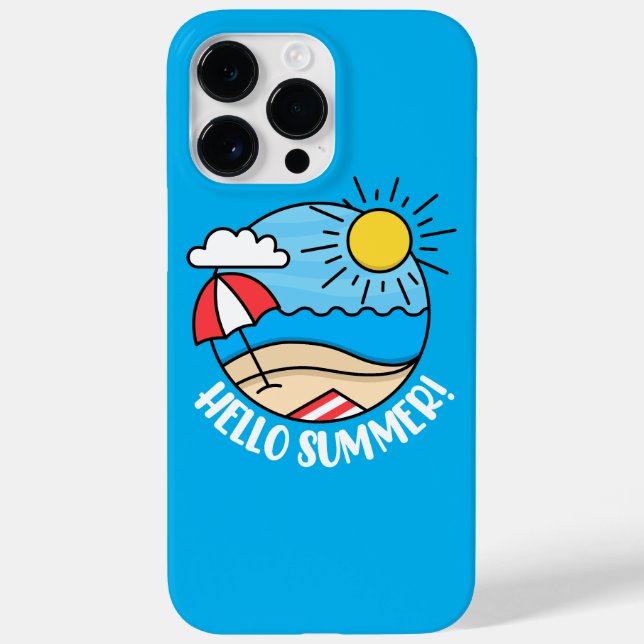 Hello Summer 2 Case-Mate iPhone Case (Back)