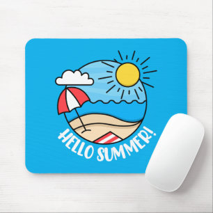 Hello Summer 2 Mouse Mat
