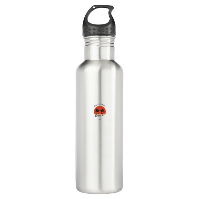 hello summer 710 ml water bottle (Front)