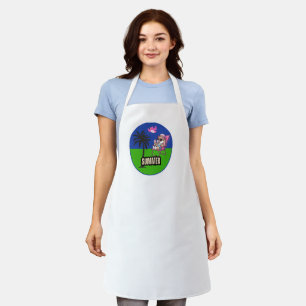 Hello summer apron