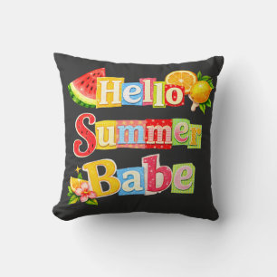 Hello Summer babe Cushion