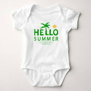 Hello Summer Baby Bodysuit