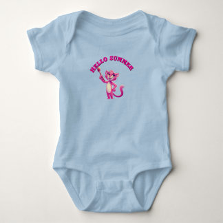 Hello summer baby bodysuit