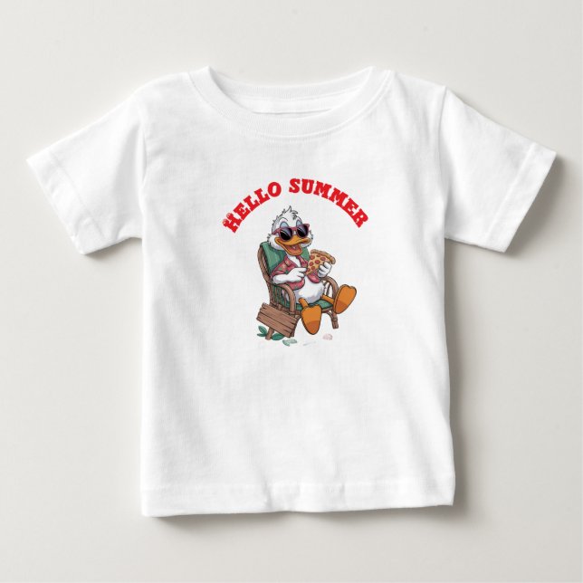 Hello summer  baby T-Shirt (Front)