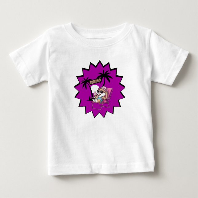 Hello summer  baby T-Shirt (Front)