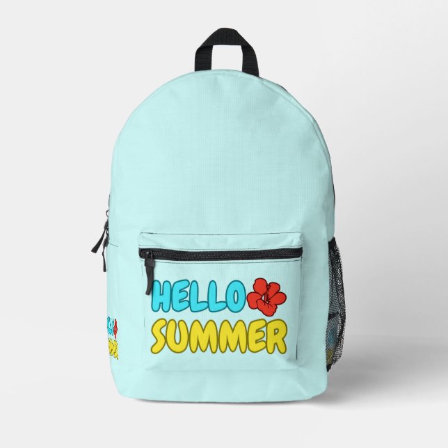 Hello Summer Backpack (Front)