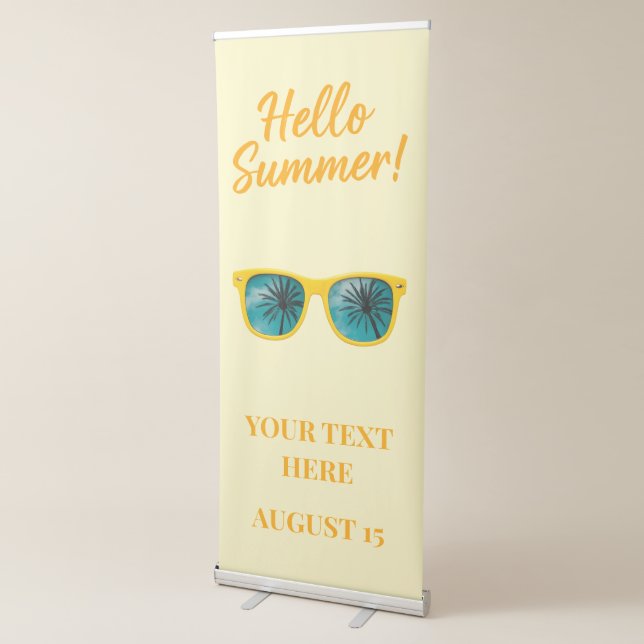 Hello Summer Banner • Palm Vibes Pop (3/4)