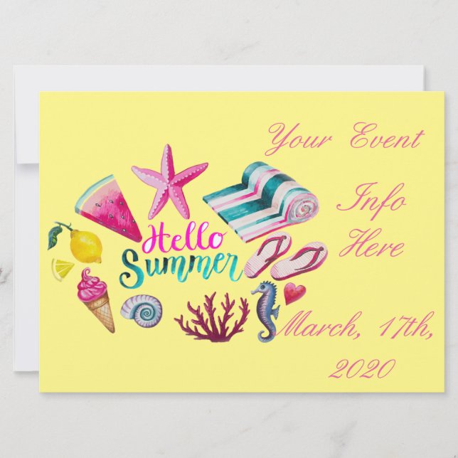 Hello Summer Beach Thunder-Cove  (Front)